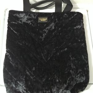 Victoria's secret velvet tote